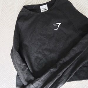 GYMSHARK VITAL SEAMLESS LONG SLEEVE CROP TOP SIZE XS